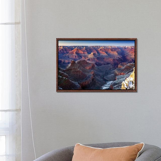 Grand Canyon South Rim I by Susanne Kremer - Gallery-Wrapped Canvas Giclée on Canvas Natur Pur Size: 45.72cm H x 66.04cm W x 3.81cm D, Format: Classic on Productcaster.