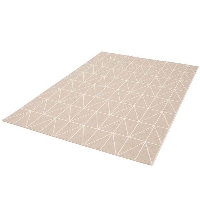 Kymeshia Flatweave Beige/White Rug Latitude Run Rug Size: Rectangle 200 x 290cm on Productcaster.