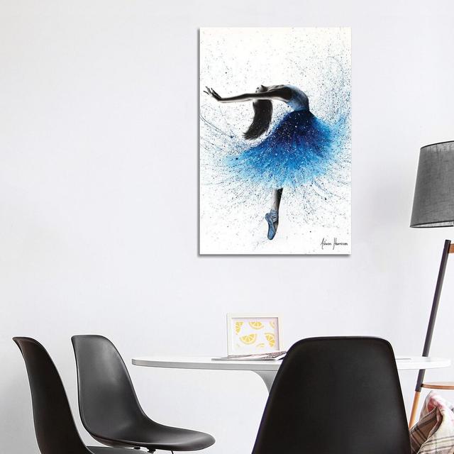 Crystal Fountain Dance by Ashvin Harrison - Print on Canvas Ebern Designs Size: 101.6cm H x 66.04cm W x 1.91cm D, Format: Wrapped Canvas on Productcaster.