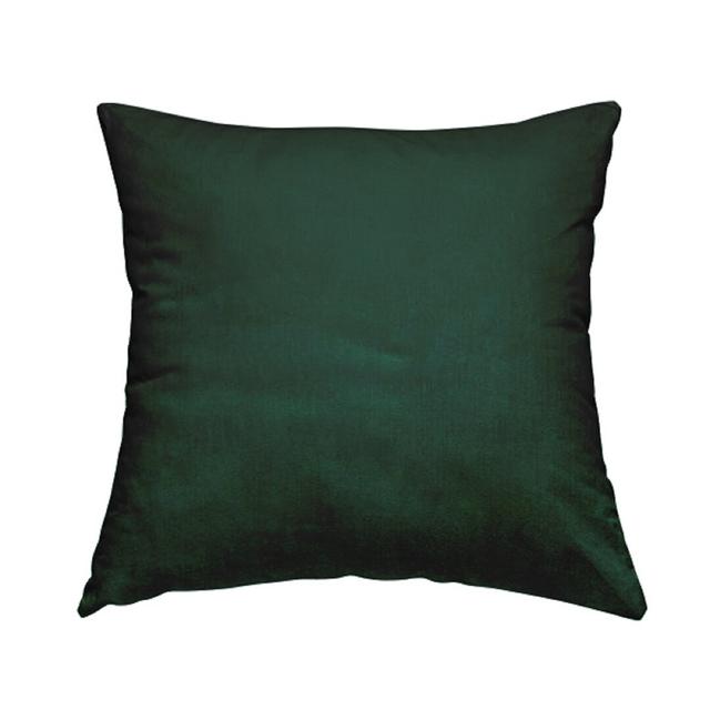 Evester Cushion with Filling 17 Stories Size: 43cm H x 43cm W x 5cm D, Colour: Emerald Green on Productcaster.