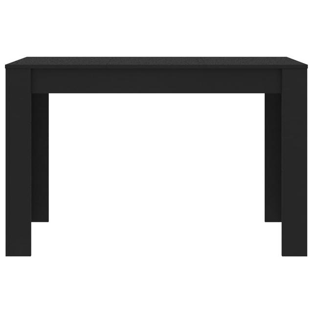 Elsebeth Dining Table Ebern Designs Colour: Black on Productcaster.