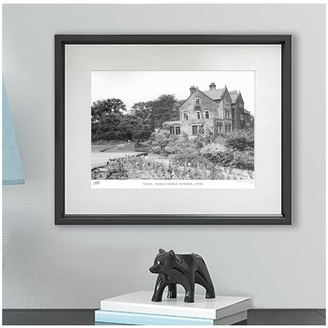 Taxal, Taxal Lodge School C1955' - Picture Frame Photograph Print on Paper The Francis Frith Collection Size: 40cm H x 50cm W x 2.3cm D on Productcaster.