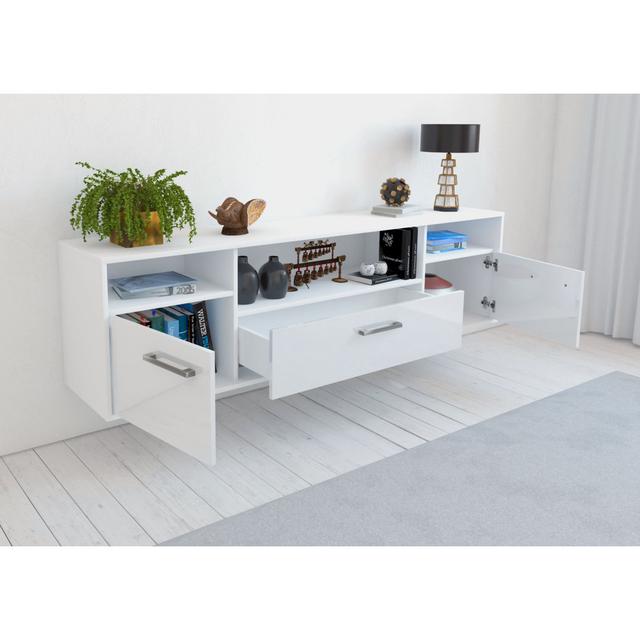 Bartt TV Stand Brayden Studio Colour: Grey/White on Productcaster.