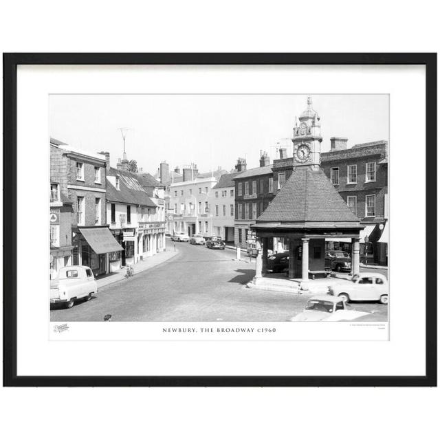 Newbury, The Broadway C1960 by Francis Frith - Single Picture Frame Print The Francis Frith Collection Size: 60cm H x 80cm W x 2.3cm D on Productcaster.