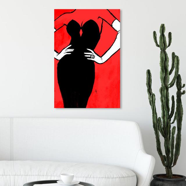 White Gloves - Wrapped Canvas Print East Urban Home Size: 114.3 cm H x 76.2 cm W on Productcaster.