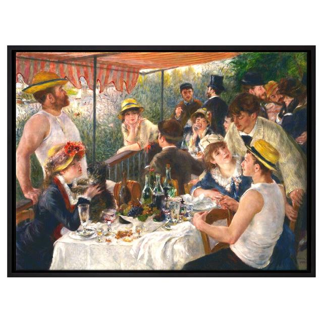 Gerahmtes Leinwandbild The Rower's Meal von Pierre-Auguste Renoir Rosalind Wheeler Maße: 65 cm H x 85 cm B x 2,5 cm T on Productcaster.