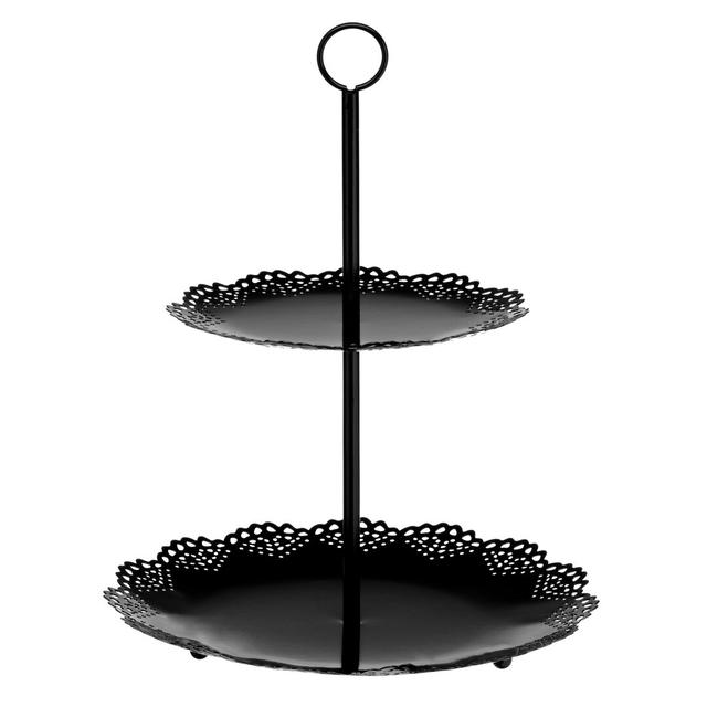 30 cm Cake Stand Symple Stuff Colour: Black on Productcaster.