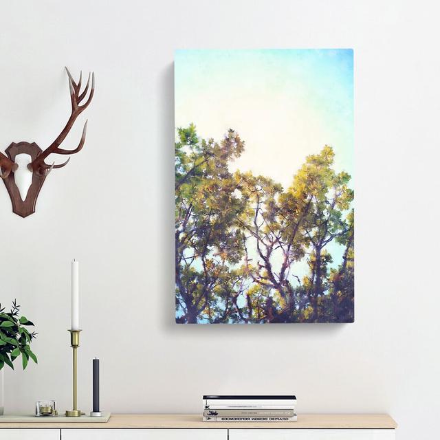 Branches Of An Oak Tree - Wrapped Canvas Painting East Urban Home Size: 60cm H x 40cm W x 3cm D on Productcaster.