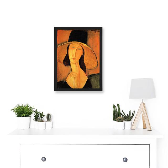 Portrait Of A Woman With Hat by Amedeo Modigliani - Single Picture Frame Painting Rosalind Wheeler on Productcaster.