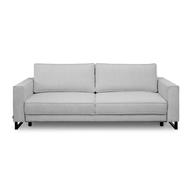 Schlafsofa Gella ModernMoments Polsterfarbe: Hellgrau on Productcaster.