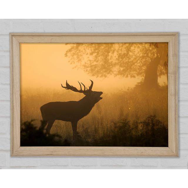 Deer Call - Print Union Rustic Size: 42cm H x 59.7cm W x 1.5cm D on Productcaster.