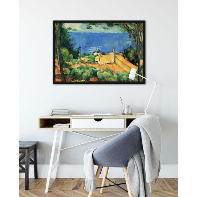 Gerahmtes Poster Paul Cézanne ClassicLiving Größe: 40 cm H x 55 cm B on Productcaster.