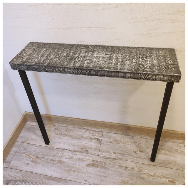 Diomede Console Table Alpen Home Size: 74 H x 110 W x 14.5 D cm on Productcaster.