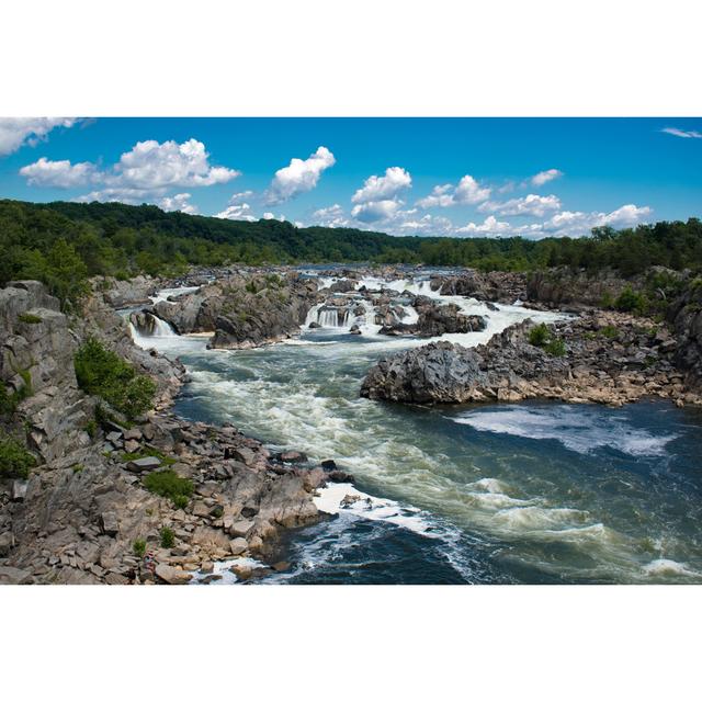 Great Falls National Park - Wrapped Canvas Print Union Rustic Size: 81cm H x 122cm W x 3.8cm D on Productcaster.