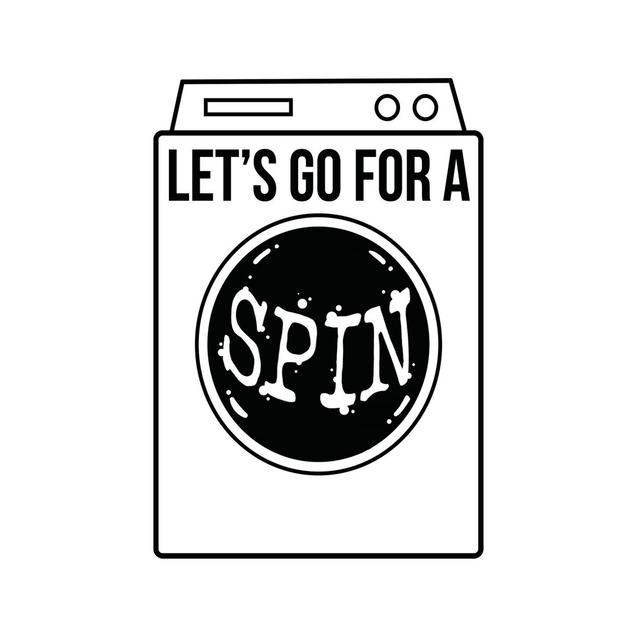 Go for a Spin - Wrapped Canvas Textual Art Print Maturi Size: 46cm H x 30cm W x 3.8cm D on Productcaster.