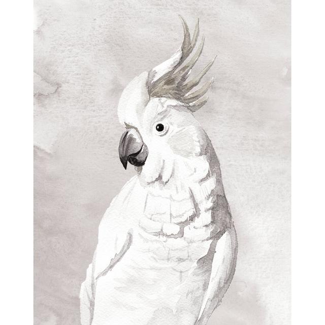 White Cockatoo - Wrapped Canvas Painting Print Bay Isle Home Size: 30cm H x 20cm W x 3.8cm D on Productcaster.