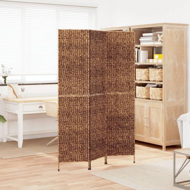 Cotreau 180cm H Metal Folding Room Divider 17 Stories Colour: Brown, Number of Panels: 3, Size: 180cm H x 122cm W on Productcaster.