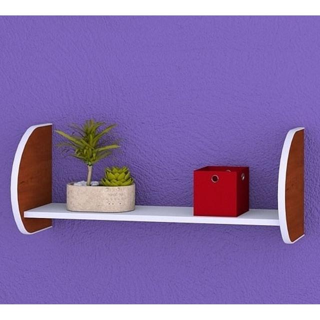 Arrin Floating Shelf 17 Stories Finish: Brown, Size: 34cm H x 87cm W x 25cm D on Productcaster.