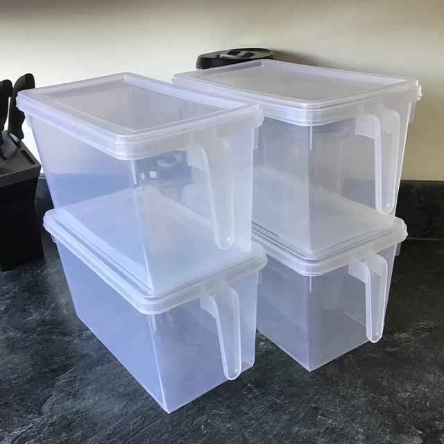 Storage Box With Lid - 4Pk Belfry Kitchen on Productcaster.