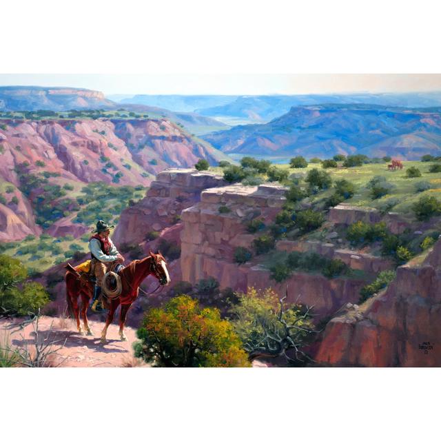 Hard To Get To by Jack Sorenson - Wrapped Canvas Art Prints Union Rustic Size: 51cm H x 76cm W on Productcaster.