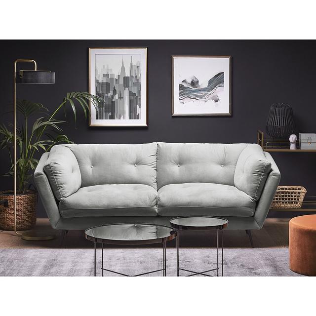 3-Sitzer-Sofa Bertram Canora Grey Polsterfarbe: Grau on Productcaster.