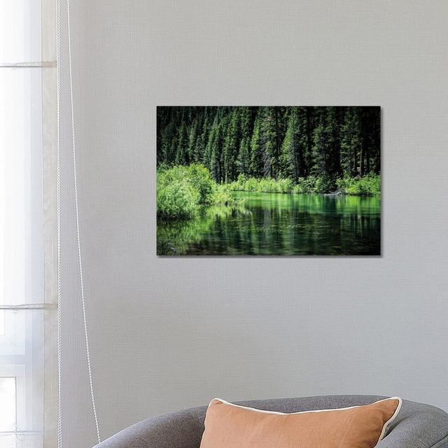 Along The Truckee River by Heather Roberson - Wrapped Canvas Art Prints Alpen Home Size: 45.72cm H x 66.04cm W x 3.81cm D on Productcaster.