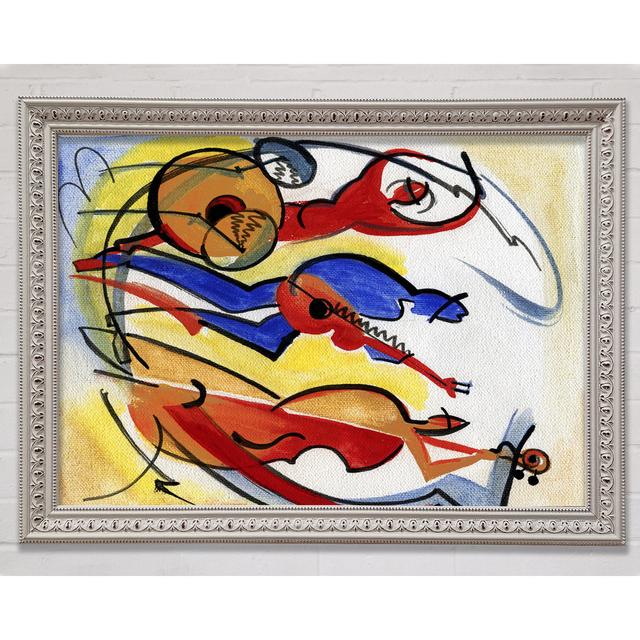 Colourful Band - Print Rosalind Wheeler Size: 29.7cm H x 21cm W on Productcaster.