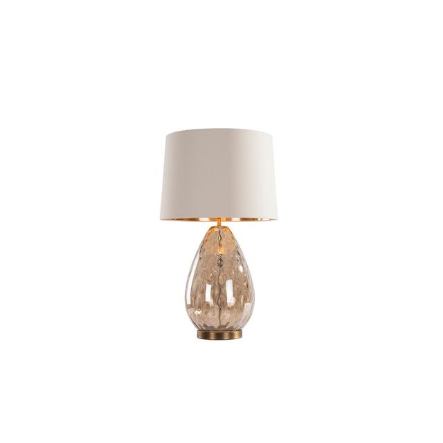 72" Antique Brass Table Lamp Fairmont Park on Productcaster.