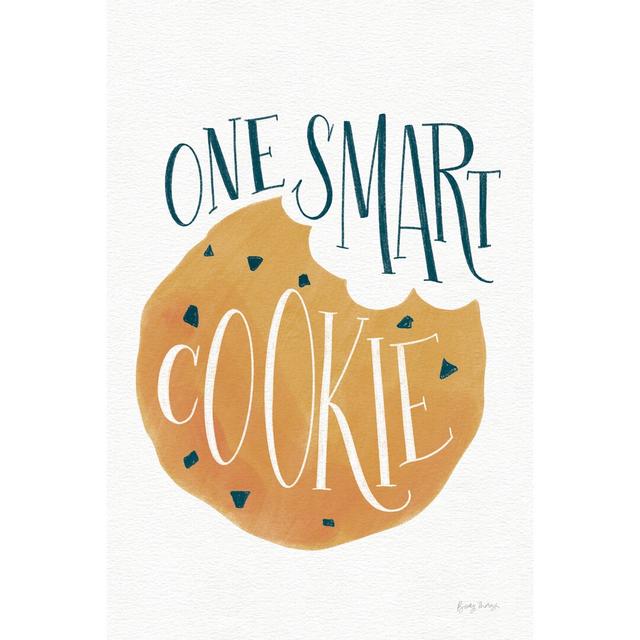 One Smart Cookie by Becky Thorns - Wrapped Canvas Print Rosalind Wheeler Size: 91cm H x 61cm W on Productcaster.