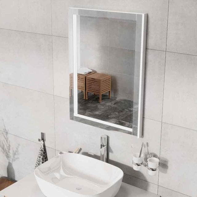 Dilley Fog Free Bathroom Mirror Ivy Bronx Size: 125cm H x 60cm W on Productcaster.