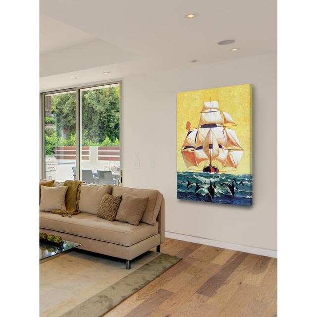 Led - Wrapped Canvas Art Print East Urban Home Size: 152cm H x 101cm W x 3.81cm D on Productcaster.