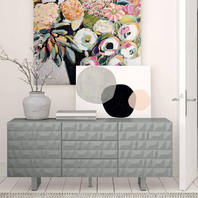 Sideboard Fabri Ebern Designs Farbe: Dunkler Beton/Beton on Productcaster.