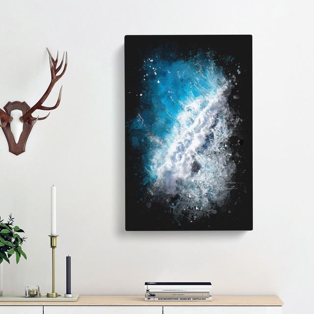 The Beauty Of The Ocean - Wrapped Canvas Print East Urban Home Size: 60cm H x 40cm W x 3cm D on Productcaster.