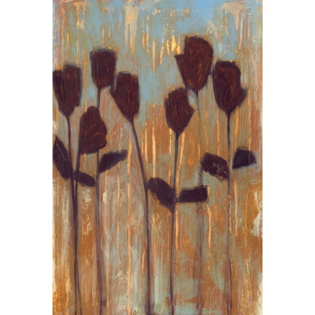 Rustic Blooms II by Norman Wyatt Jr. - Wrapped Canvas Graphic Art Rosalind Wheeler Size: 30cm H x 20cm W x 3.8cm D on Productcaster.