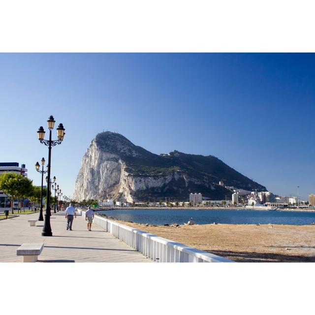 Gibraltar - Wrapped Canvas Photograph Alpen Home Size: 30cm H x 46cm W x 3.8cm D on Productcaster.