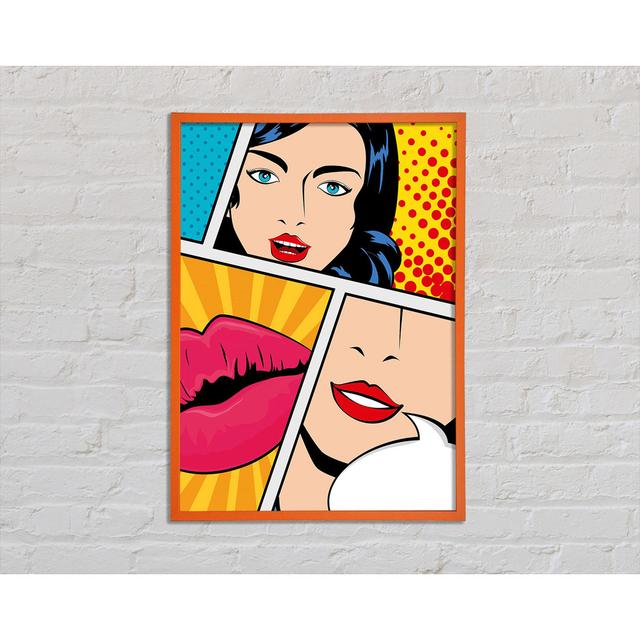 Lavanya Say What - Single Picture Frame Art Prints Mercer41 Size: 59.7cm H x 84.1cm W x 2cm D on Productcaster.