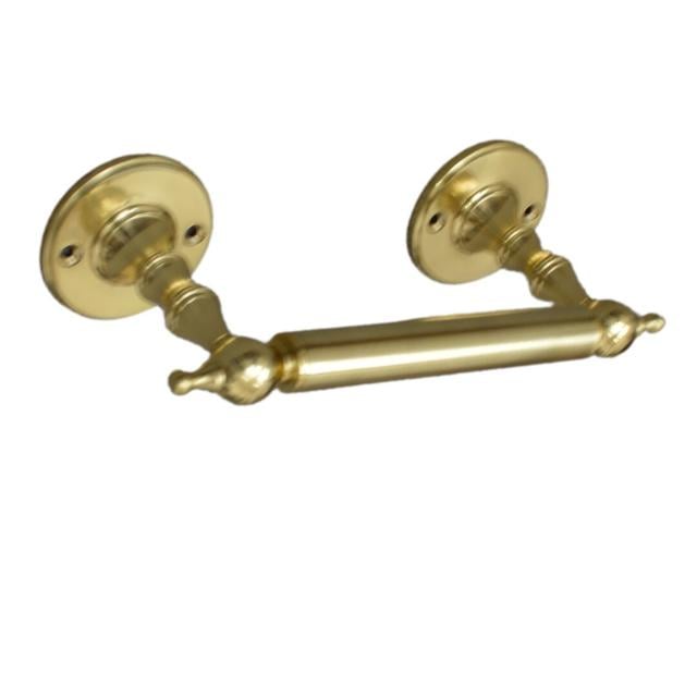 Wall Mounted Toilet Roll Holder Ironmongery World Finish: Polished Brass on Productcaster.