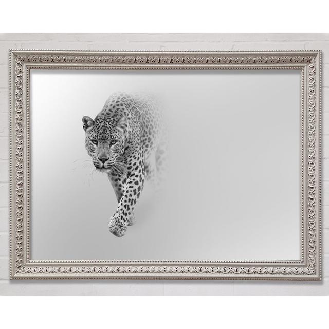 Leopard In The Mist Framed Print Bright Star Size: 21cm H x 29.7cm W x 3cm D on Productcaster.