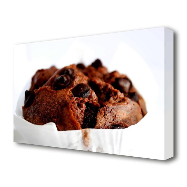 Chocolate Chip Muffin Kitchen Canvas Print Wall Art East Urban Home Size: 101.6 cm H x 142.2 cm W on Productcaster.