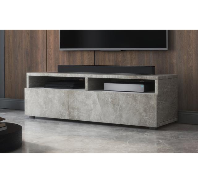 Nayara TV Stand for TVs up to 48" Latitude Run Colour: Grey on Productcaster.