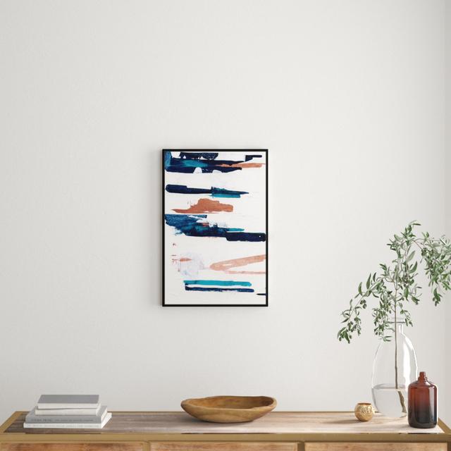 Perfect Couple Copper - Floater Frame Graphic Art Print on Paper East Urban Home Size: 61cm H x 41cm W x 4cm D on Productcaster.