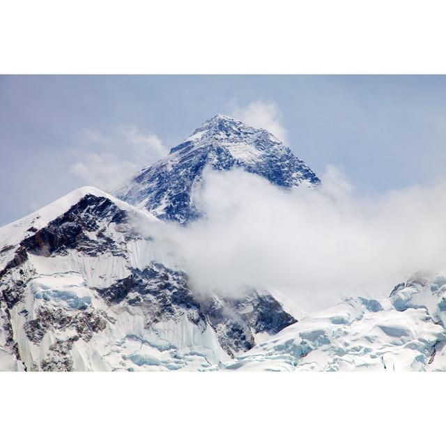 View Of Top Of Mount Everest From Kala Patthar Union Rustic Size: 81cm H x 122cm W on Productcaster.