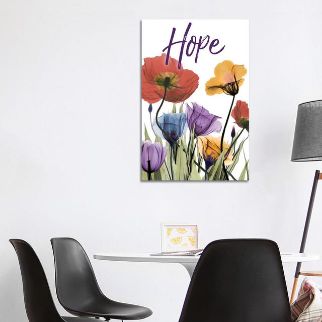 Hopeful Flowerscape by Albert Koetsier - Wrapped Canvas Print Ebern Designs Size: 101.6cm H x 66.04cm W x 1.91cm D on Productcaster.