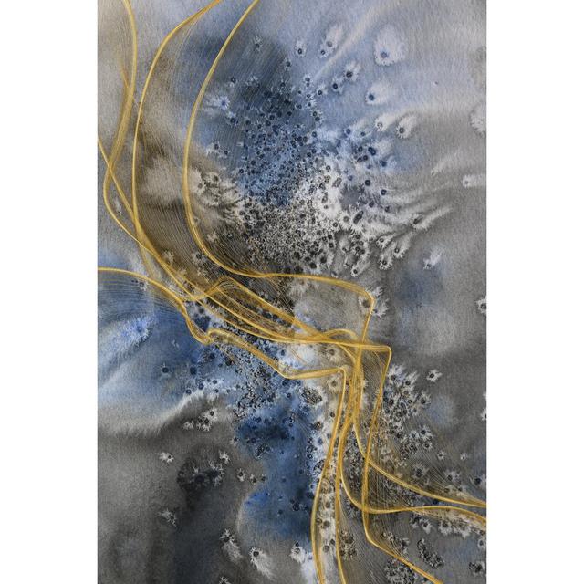 Coastal Watercolour Abstract V by Irena Orlov - Wrapped Canvas Painting Canora Grey Size: 122cm H x 81cm W x 3.8cm D on Productcaster.