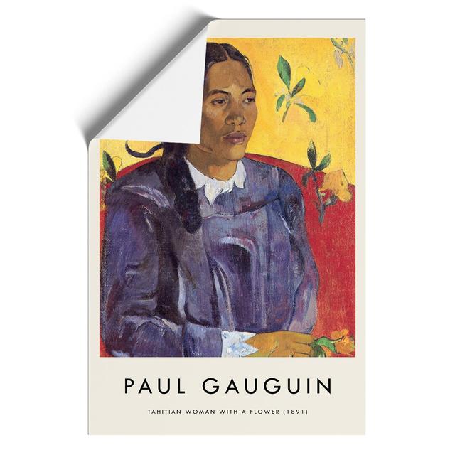 Seated Woman Vol.2 by Paul Gauguin - Unframed Graphic Art East Urban Home Size: 42cm H x 30cm W x 0.1cm D on Productcaster.