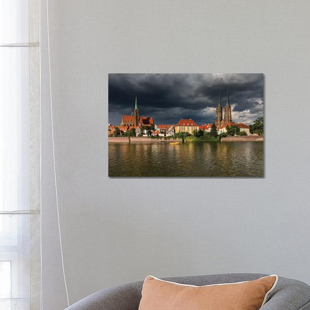 Poland, Wroclaw III by Mikolaj Gospodarek - Wrapped Canvas Photograph Latitude Run Size: 45.72cm H x 66.04cm W x 3.81cm D on Productcaster.