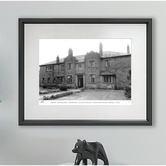 Great Hucklow, Florence Nightingale War Memorial Home C1955 - Single Picture Frame Print The Francis Frith Collection Size: 40cm H x 50cm W x 2.3cm D on Productcaster.