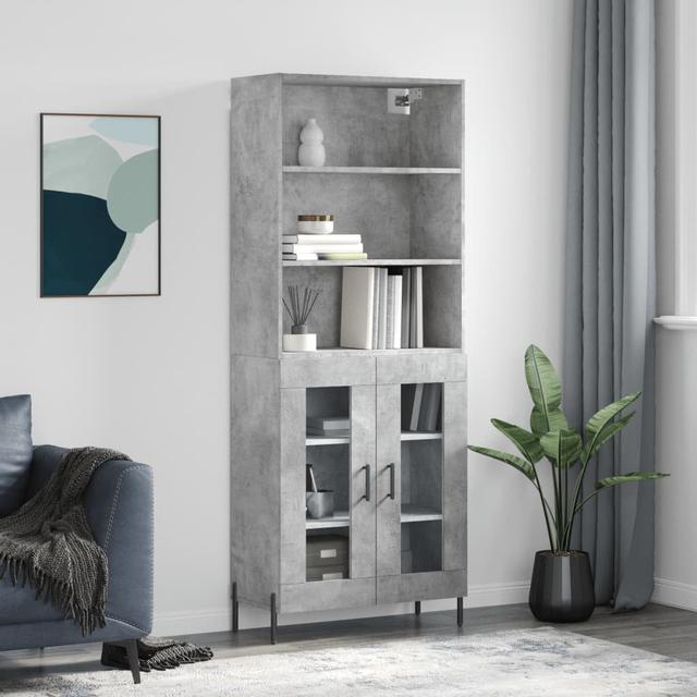 Highboard Milone ModernMoments Farbe: Betongrau on Productcaster.