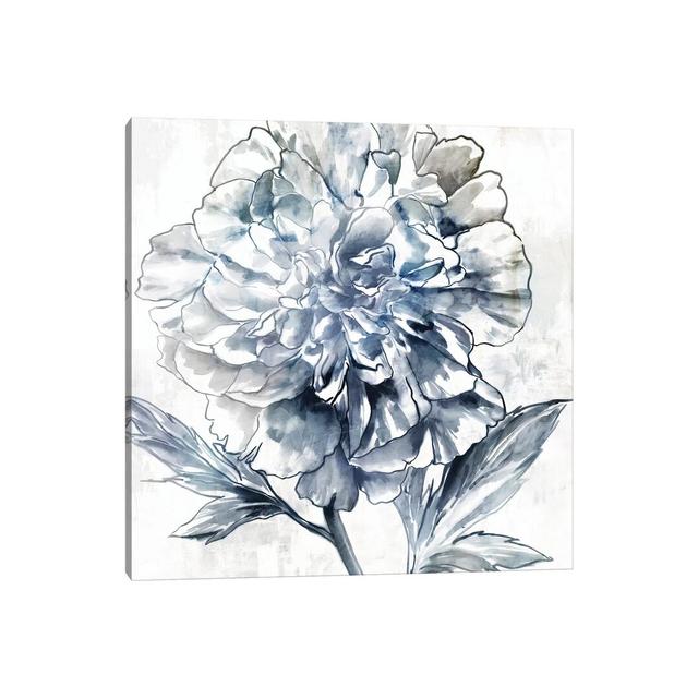 Japanese Peony II by Isabelle Z - Painting Print on Canvas Bloomsbury Market Format: Wrapped Canvas, Size: 93.98cm H x 93.98cm W x 1.91cm D on Productcaster.