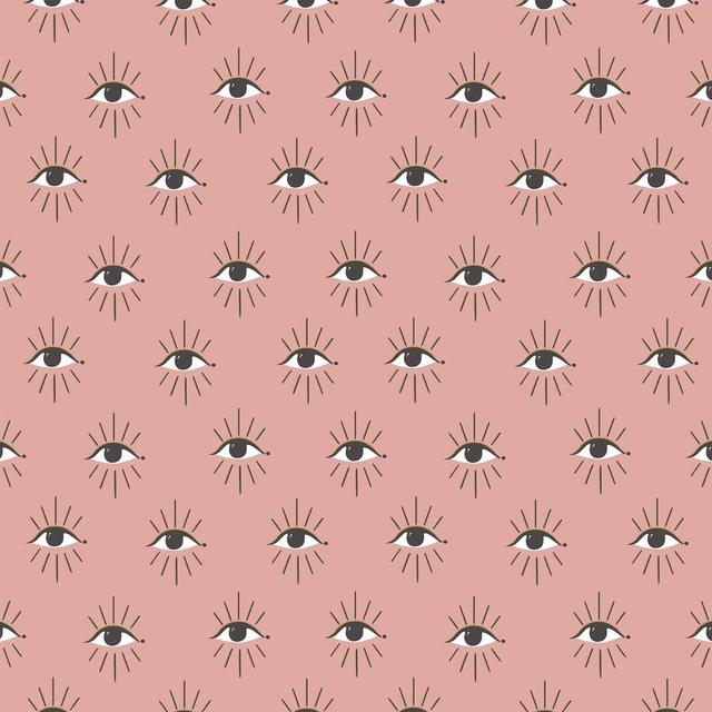 10m L x 52cm W Matte Wallpaper Roll furn. Colour: Blush on Productcaster.